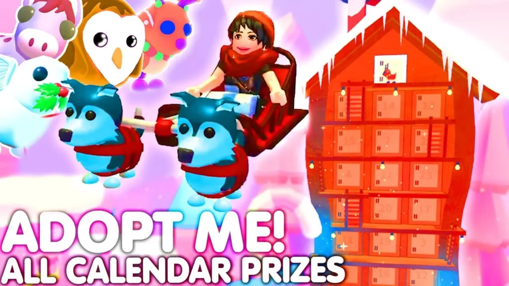 Adopt Me Advent Calendar Rewards 2022