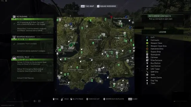 DMZ Medical Mule dumpster Dead Drop Location map 1