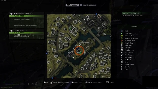 Hydro Island Computer Location DMZ Warzone 2 map