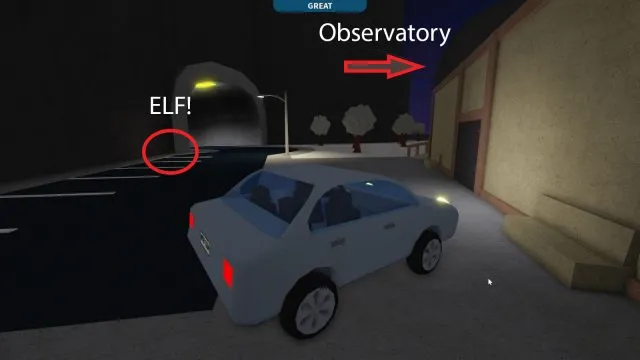 bloxburg elf location near observatory