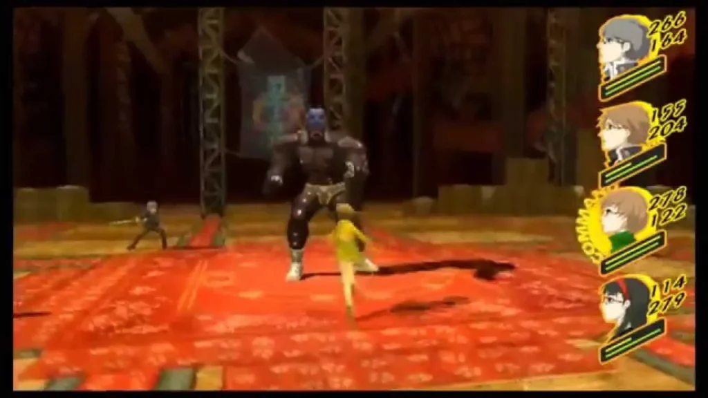 Defeat Daring Gigas Mini Boss in Persona 4 Golden