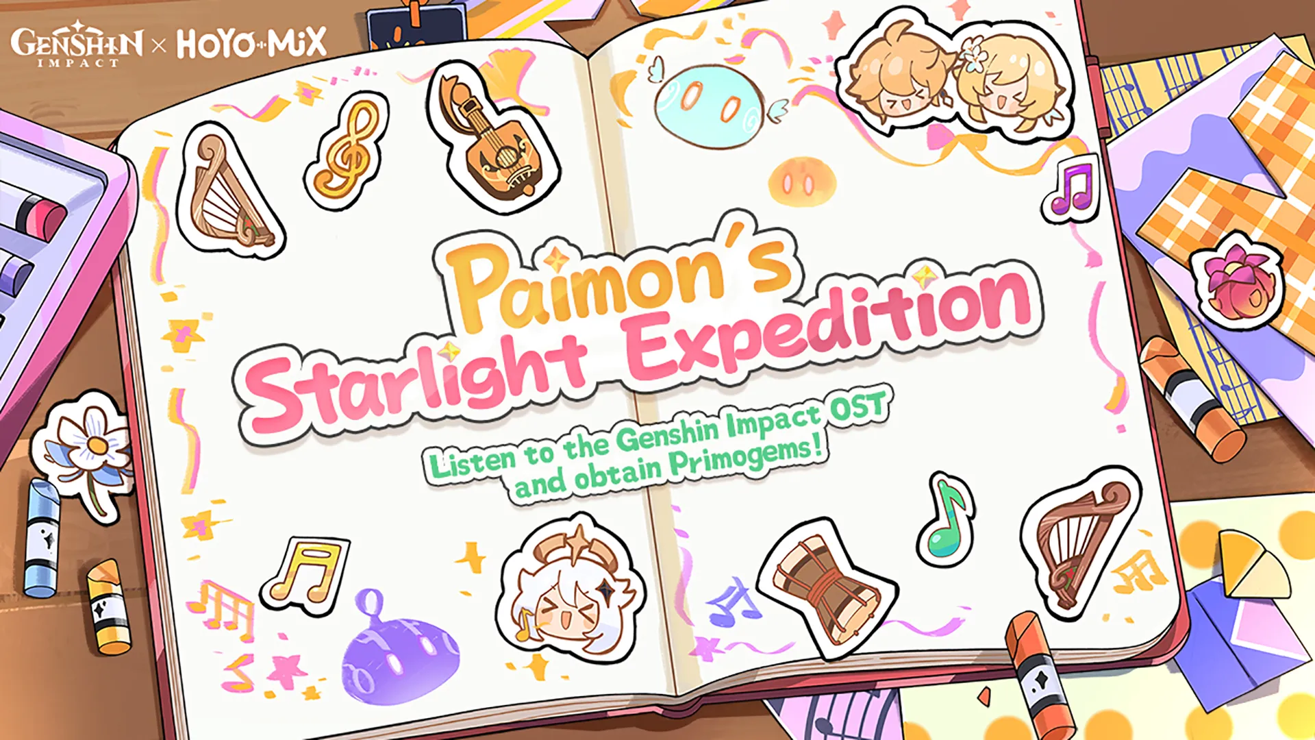 Genshin Impact Paimons Starlight Expedition answers for web event