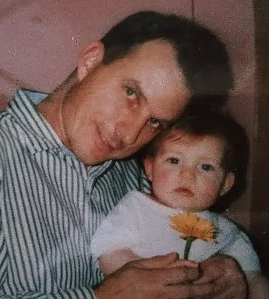 Keeley Elise with her Father