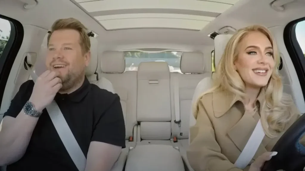 Adele drives James Corden to work during last ever Carpool Karaoke