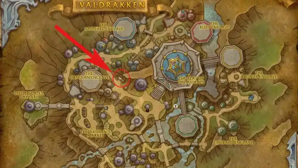 valdrakken dummy locations