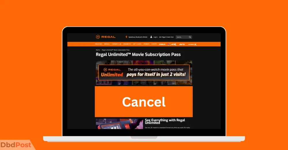 Cancel Regal Unlimited Subscription