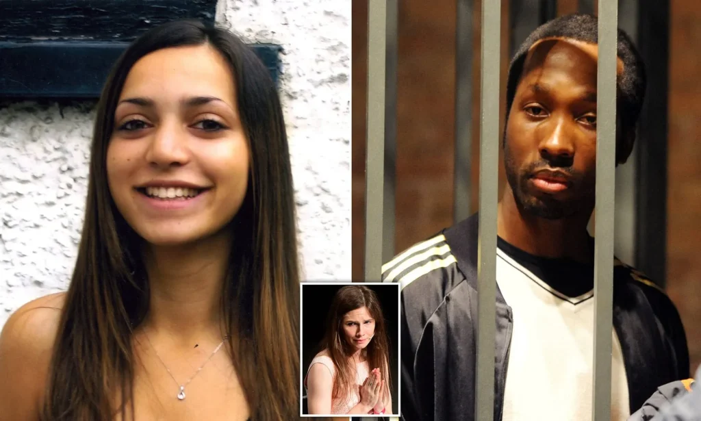 Image representing the journey of Rudy Guede and the Meredith Kercher case