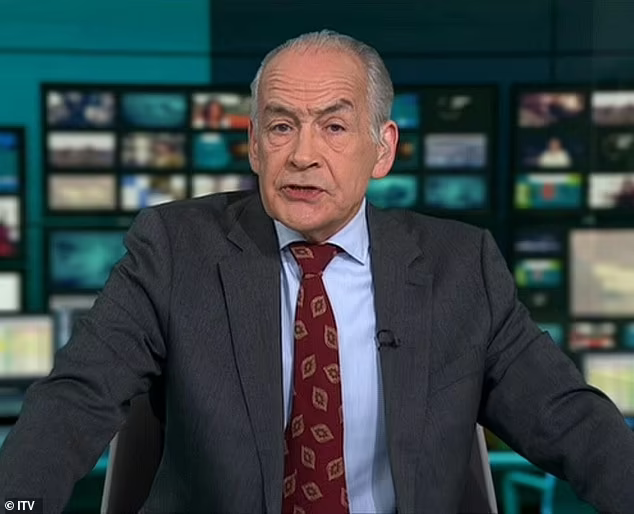 Alastair Stewart spent more than 30 years at ITV News before making the move to GB News in 2021