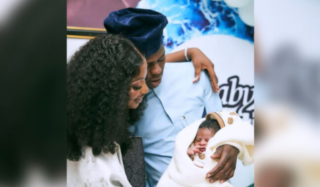 Ilerioluwa Oladimeji Aloba cherished his son Liam Light who was just five months old