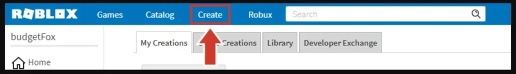 create robux