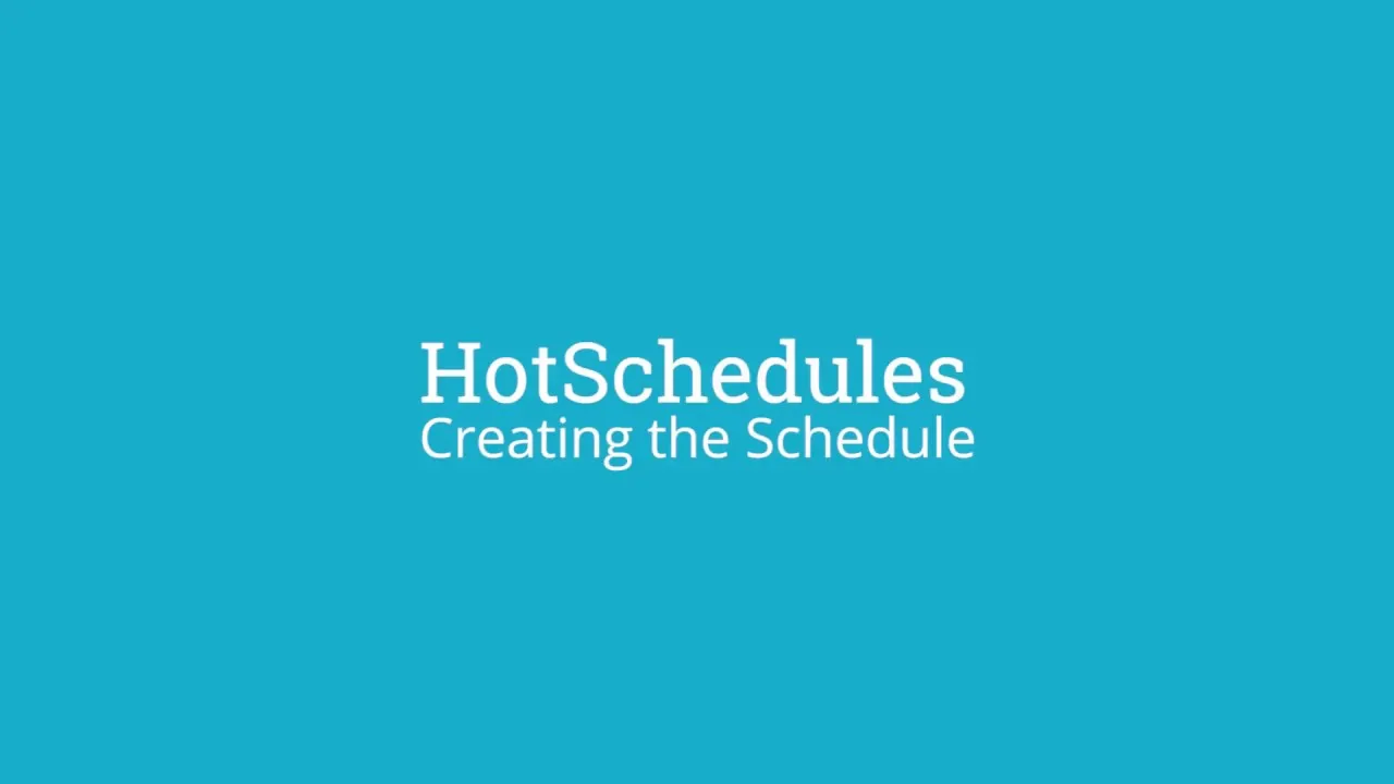 hotschedules